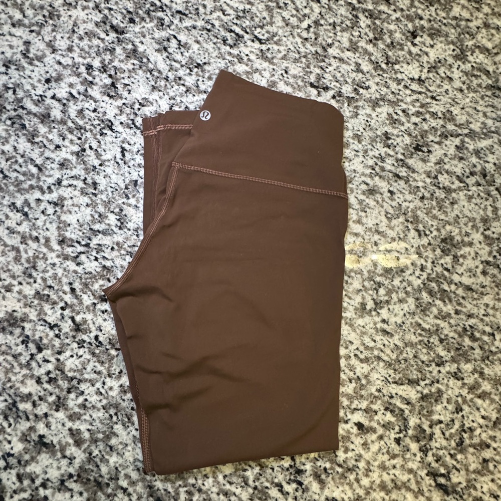 Lululemon High Rise Align Brown Leggings